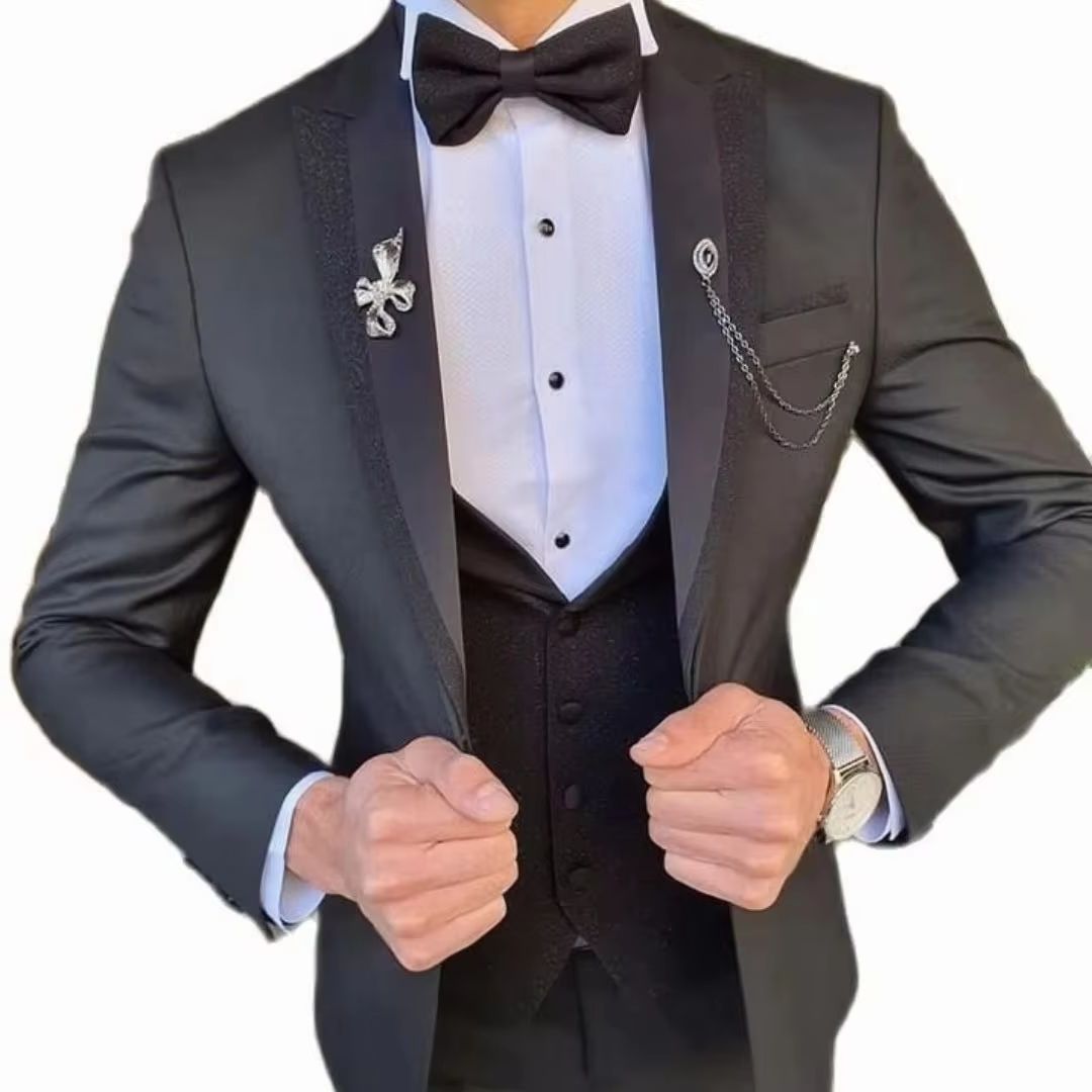 Men'S Formal Wear Not Suit - 3 Piece Slim Fit Tailored Men's