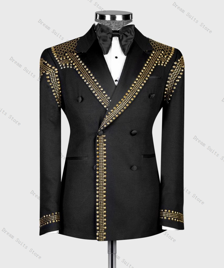 Men Suit Set 2 Piece Blazer+Pa - огляд і ціна Men Formal Wear With Coat