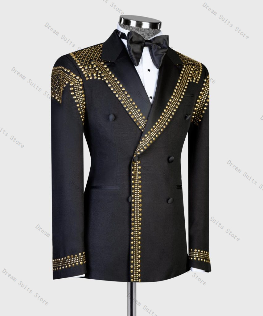 Men Suit Set 2 Piece Blazer+Pa - огляд і ціна Men Formal Wear With Coat