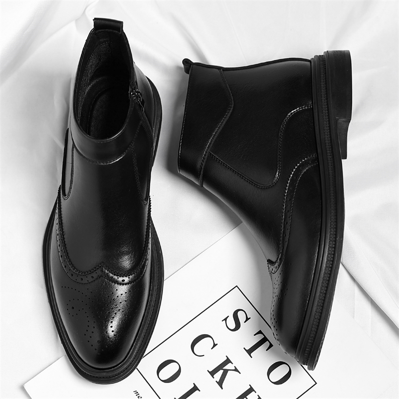 Autumn  Winter Thick Soled Men - огляд і ціна Men'S Formal Style