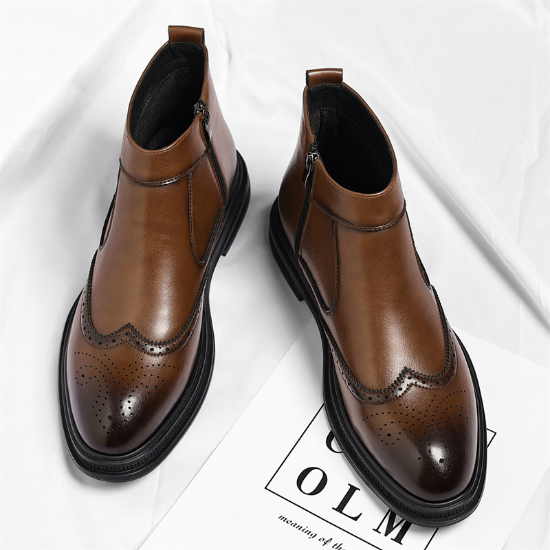 Autumn  Winter Thick Soled Men - огляд і ціна Men'S Formal Style