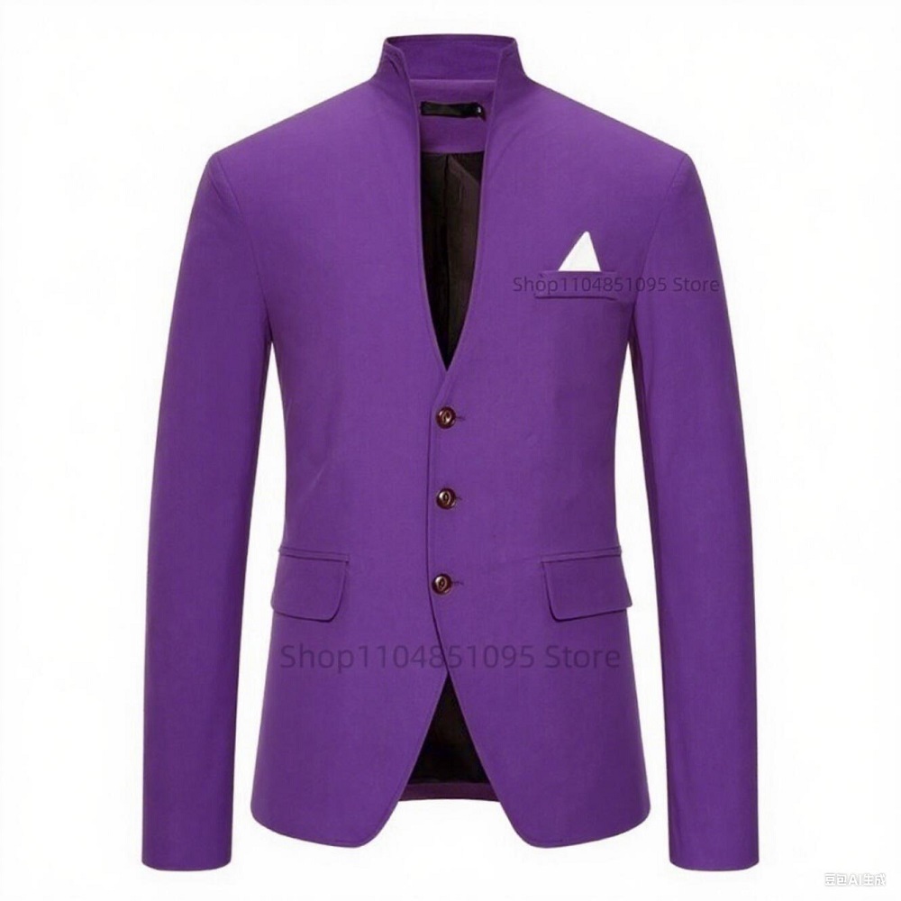 Men's Solid Blazer Fashion Wed - огляд і ціна Men Formal Wear With Coat