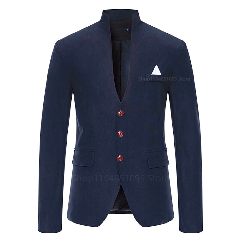 Men's Solid Blazer Fashion Wed - огляд і ціна Men Formal Wear With Coat