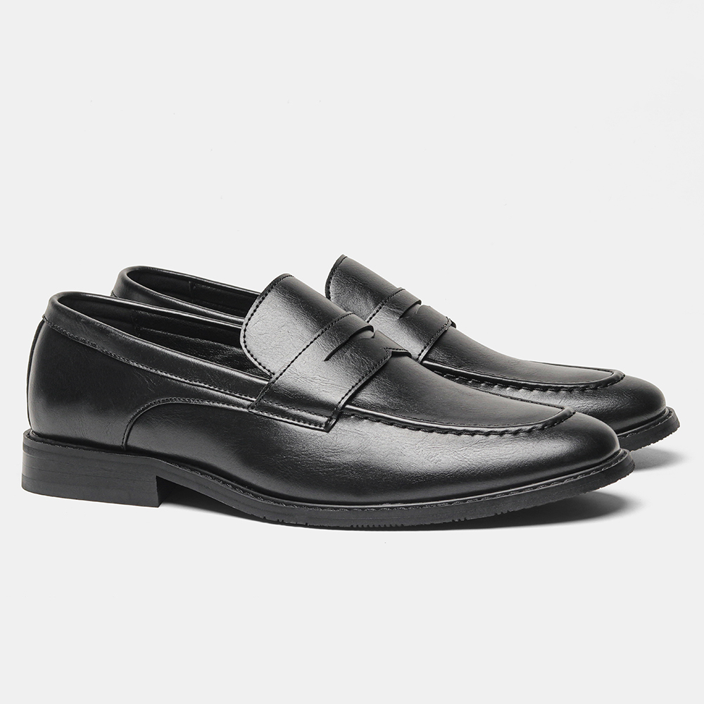 Men's Black Penny Loafers Clas - огляд і ціна Men Formal Wear Shoes