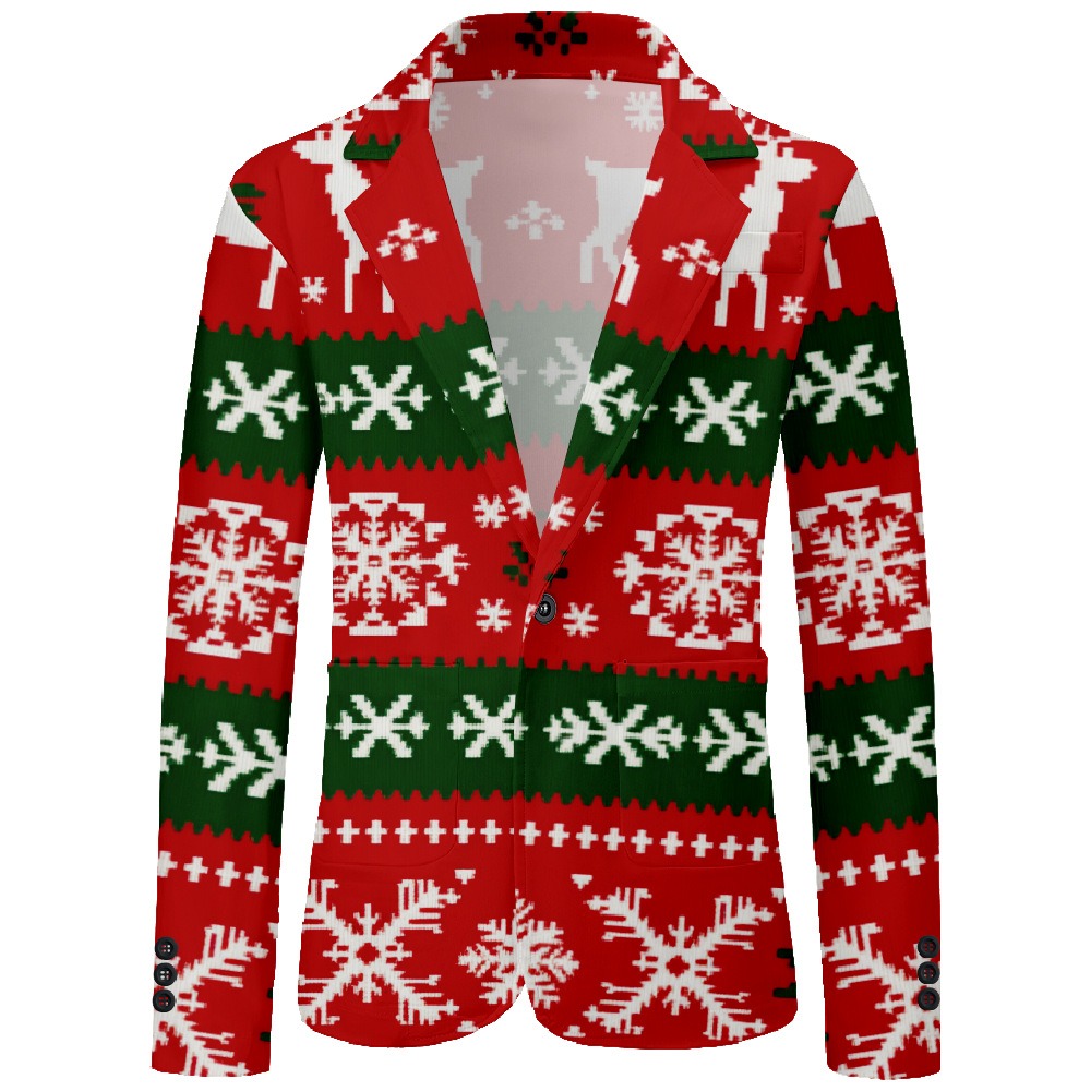 Men's Festive Xmas Casual Blaz - огляд і ціна Men Formal Wear With Coat
