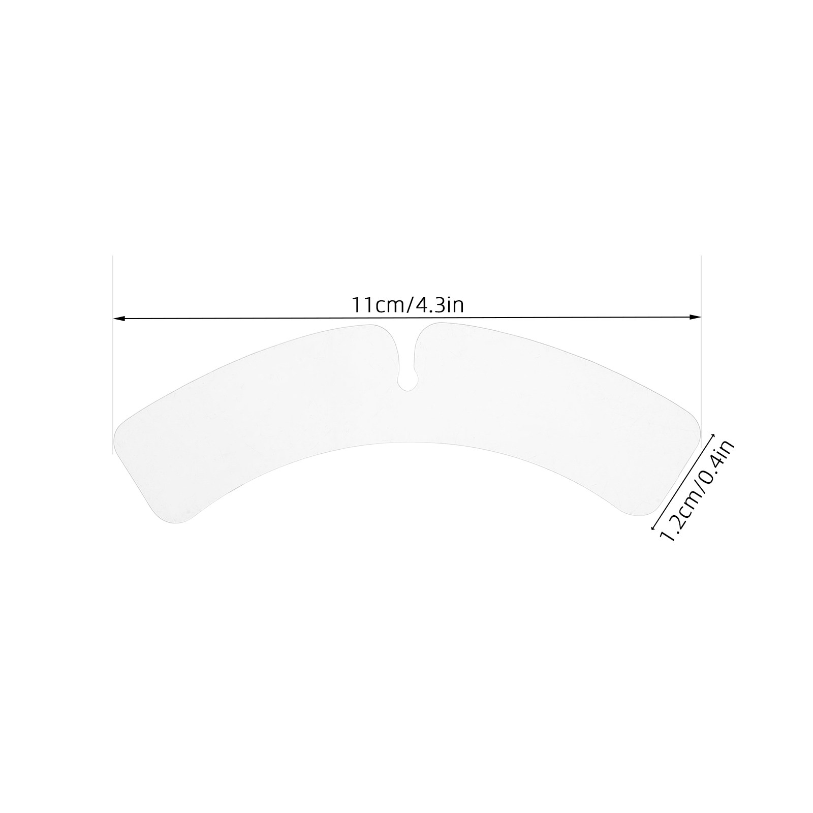 200Pcs Plastic Collar Stays Sh - огляд і ціна Men Formal Wear Clothes