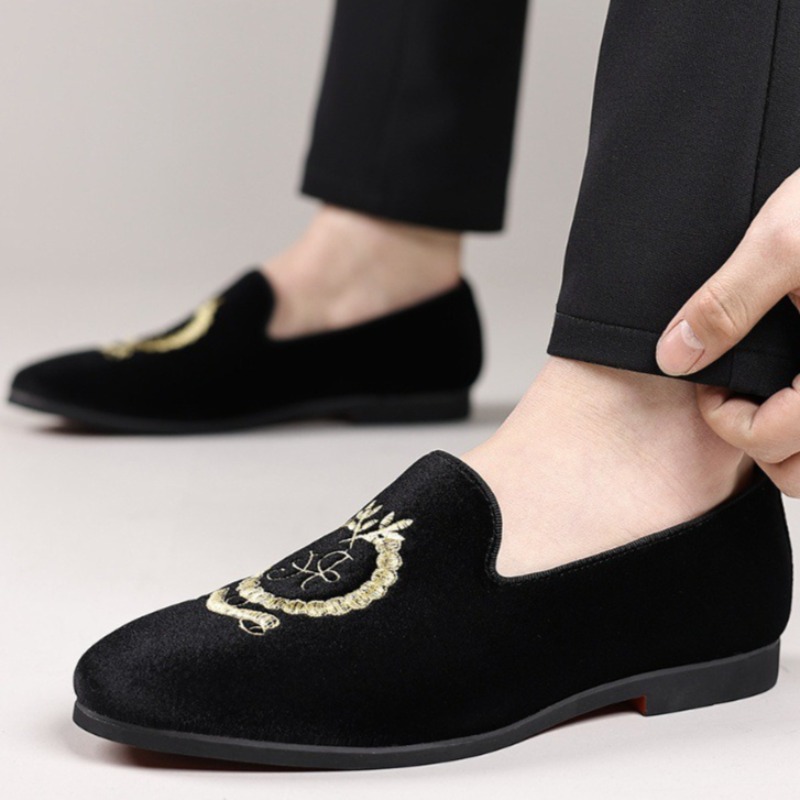 Luxury Designer Loafers Suede  - огляд і ціна Men Formal Wear Shoes