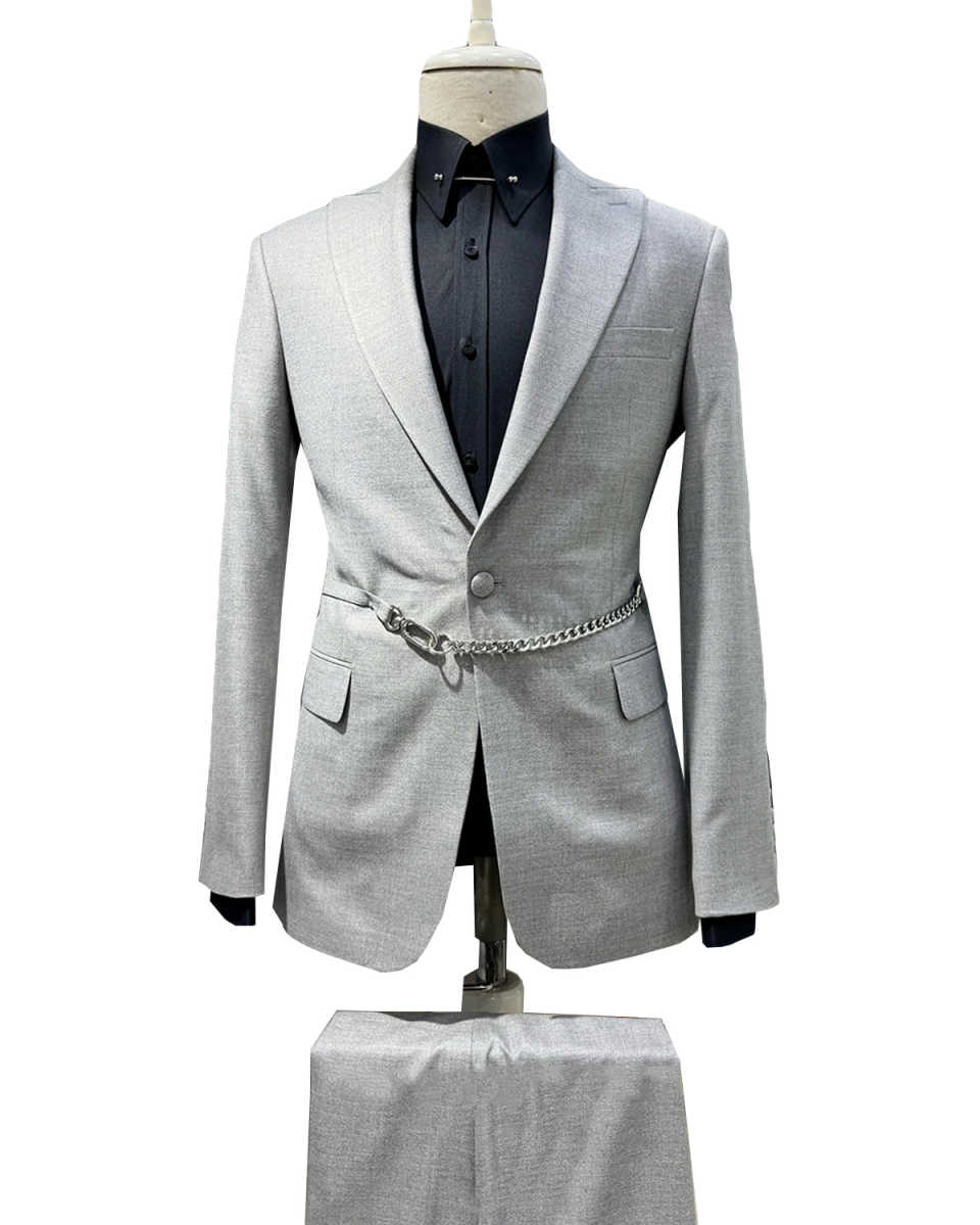 Casual Men Suits 3 Pieces Jack - огляд і ціна Men'S Formal Wear No Suit