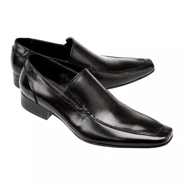Japanese Style Pointed Leather - огляд і ціна Men'S Formal Style