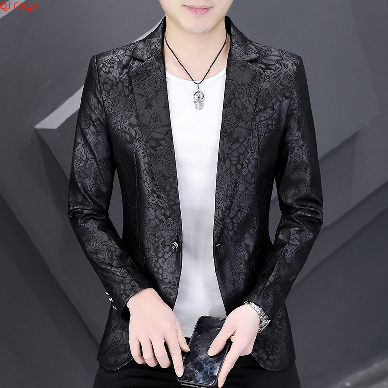 2026 Spring Men's Black Suit J - огляд і ціна Asian Men Formal Wear