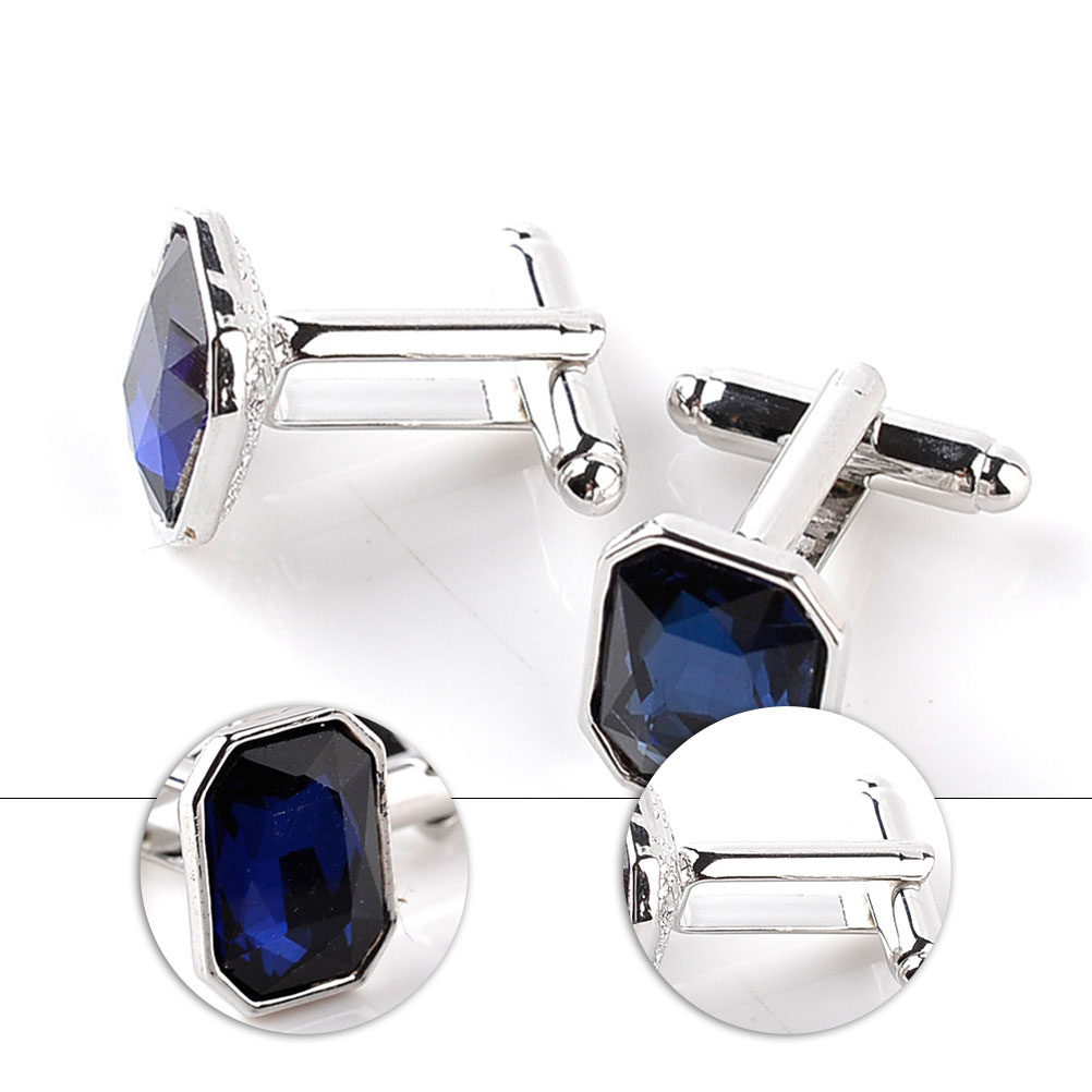Diamond Cufflinks High Quality - огляд і ціна Men Formal Wear Clothes