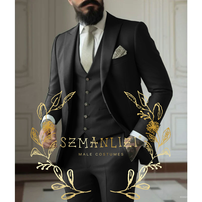 Light green Suits Men Suits 3  - огляд і ціна Men Formal Wear With Coat