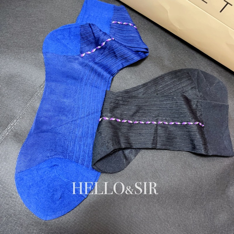 Male Dress Socks Blue Black Fo - огляд і ціна Men'S Vintage Formal Wear
