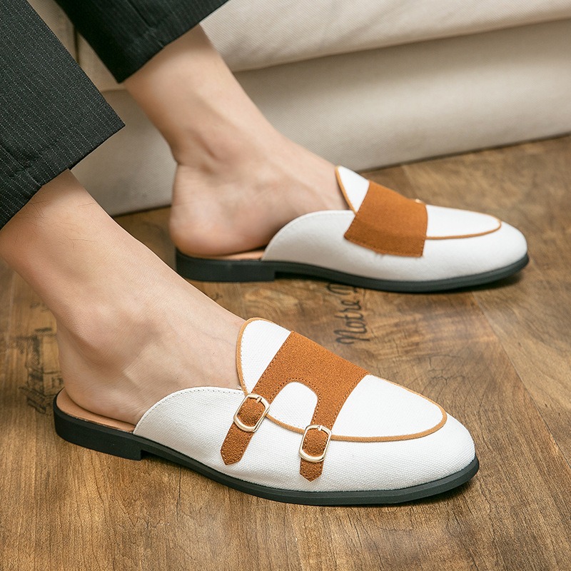 canvas mules half shoes for ma - огляд і ціна Men'S Formal Style