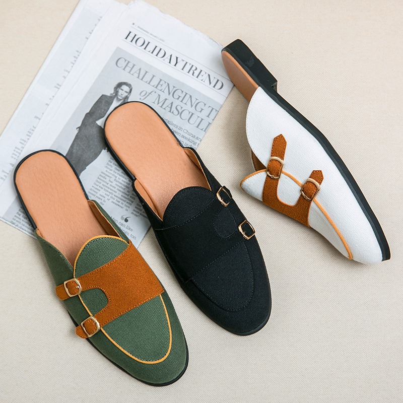 canvas mules half shoes for ma - огляд і ціна Men'S Formal Style